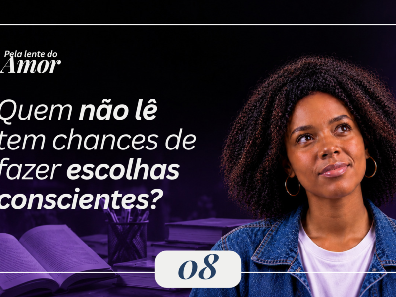 Pensamento crítico, educação e leitura como caminhos para fortalecer a democracia e a cidadania.
