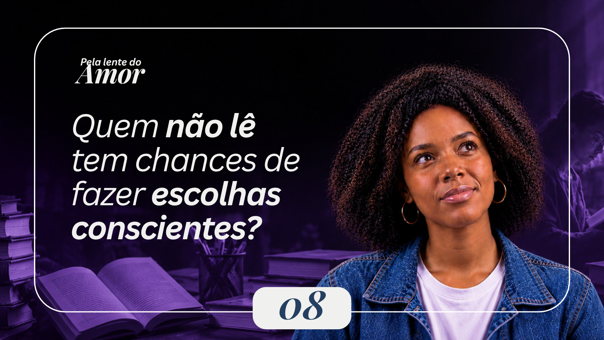 Pensamento crítico, educação e leitura como caminhos para fortalecer a democracia e a cidadania.